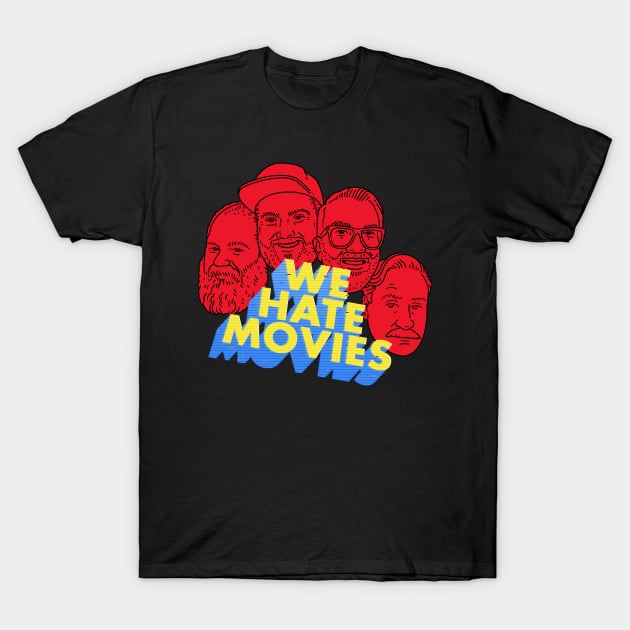 The Gang (Red Variant) T-Shirt by We Hate Movies